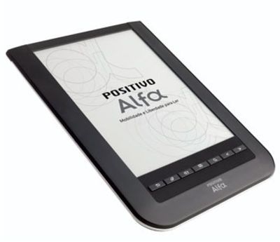 Leitor de Livros Digitais Positivo Alfa c/ Tela 6´´, TouchSc